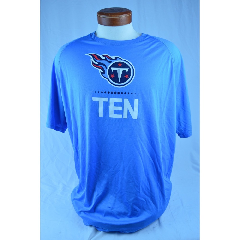Official NFL Tennesse Titans Combine Authentic Loose Shirt - Size 2XL